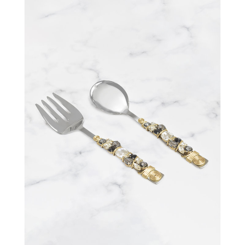 Davilmar Stainless Steel Salad Servers
