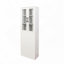 Armoire de rangement H 70,87 po, étagère de rangement coulissante multi-fonctions à 4 niveaux et 2 portes en verre-515216021