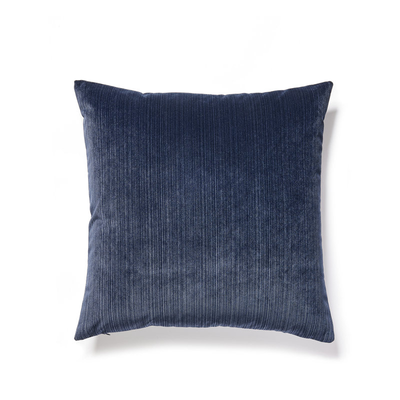 La Boheme Square Pillow Cover & Insert, Ink, Down Blend