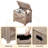 Storage Chest, Wood Storage Bench With Seating And Safety Hinge, Entryway Bench With Storage