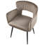 SANILAC 46 cm H Upholstered Velvet Armchair-124083580