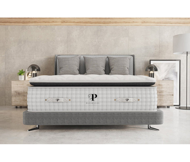 PlushBeds Signature Bliss 14'' Medium-Firm Pillowtop Mattress, Twin