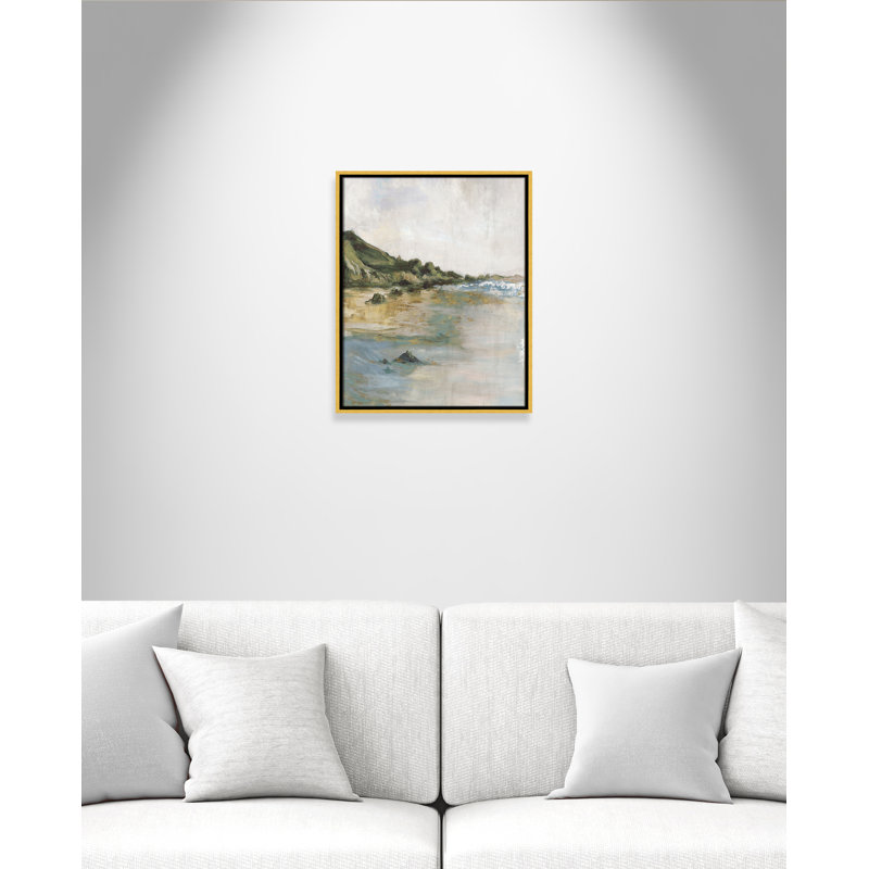 «Cordoba Tide’s Edge» par, H 21,5 po x l 17,5 po, Doré