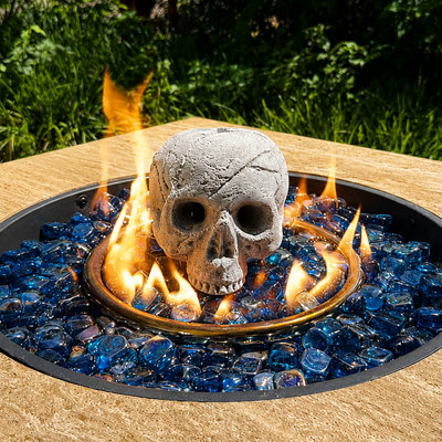 Round Ceramic Fire Pit Lid