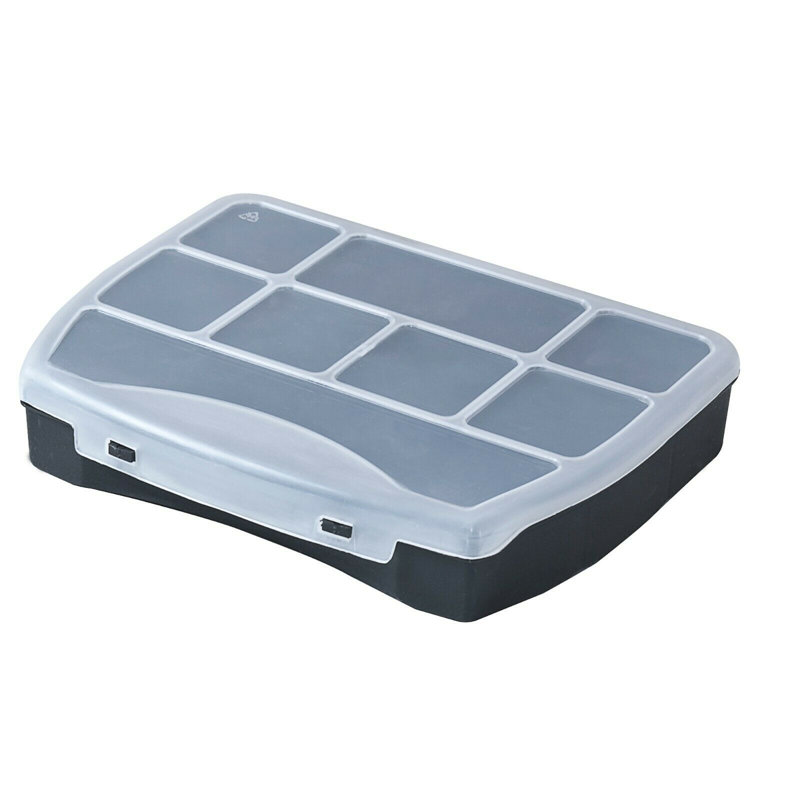 Rebrilliant Plastic Decorative Bin, 3.7cm H x 19cm W x 15.5cm D
