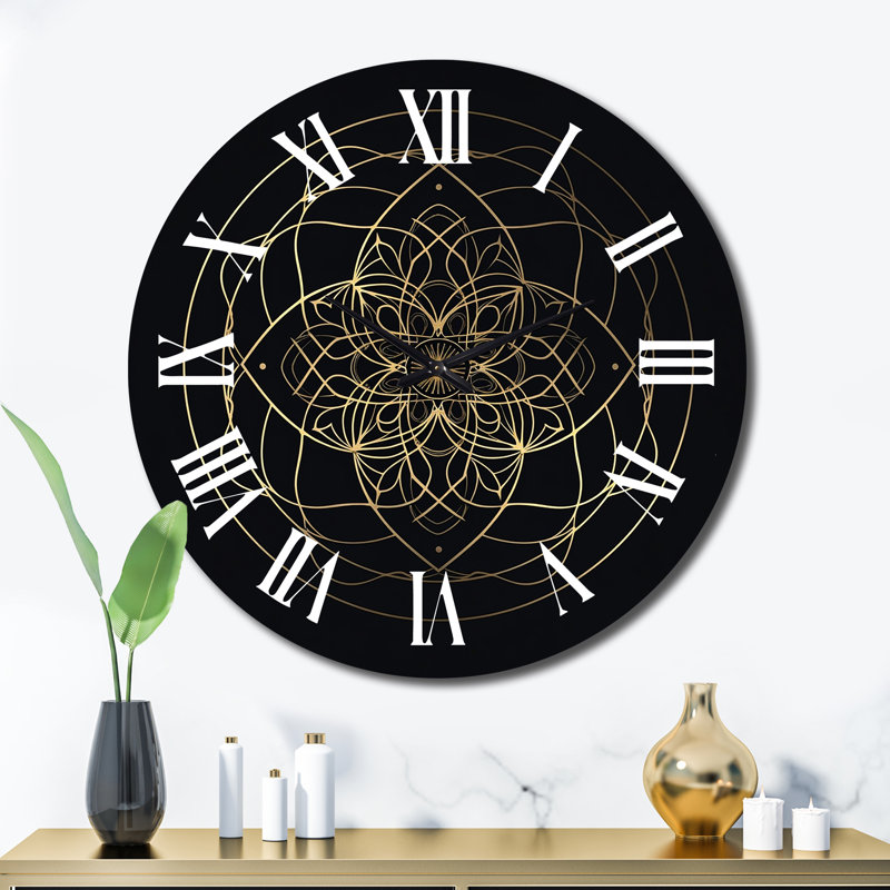 Metal Wall Clock, Extra Large