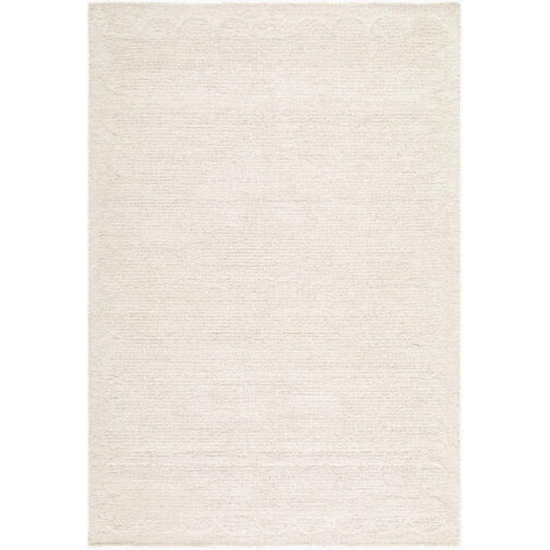 Long Island Handmade Rug, Ivory/Cream, Rectangle 8' x 10'