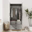 Bostick Solid Wood Wardrobe-1558941771