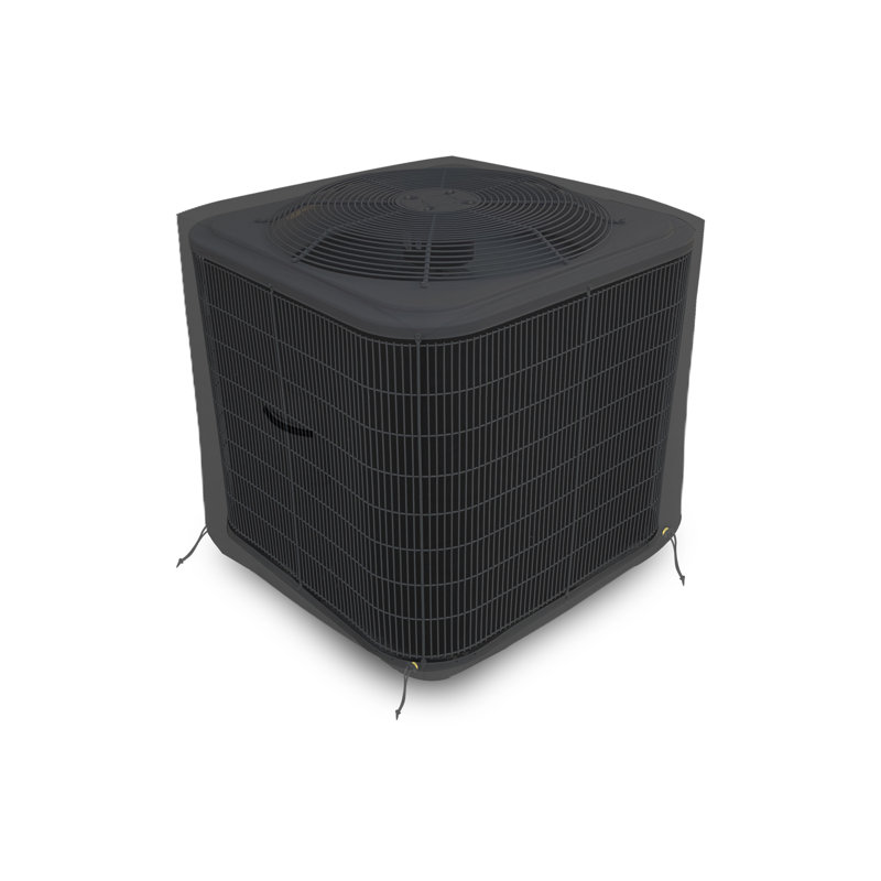 Heavy-Duty Outdoor Waterproof Air-Conditioner Cover, Patio Square Durable & UV-Resistant AC Cover, 30" H x 34" W x 34" D