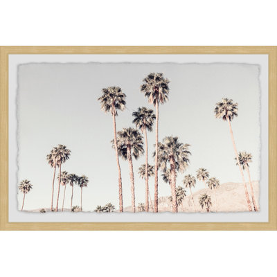 «Palm Tree Overoad», reproduction encadrée