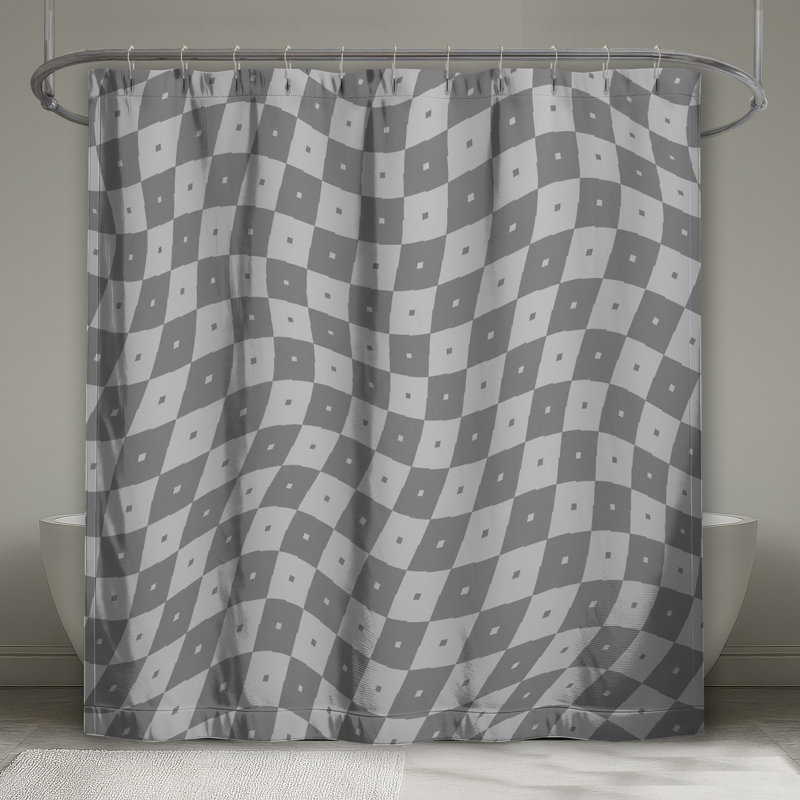 Rideaux de douche Wavy, L 70 po x H 84 po