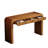 Floret 54.3" Fluted Design Console Table With Curved Edge-1271794877