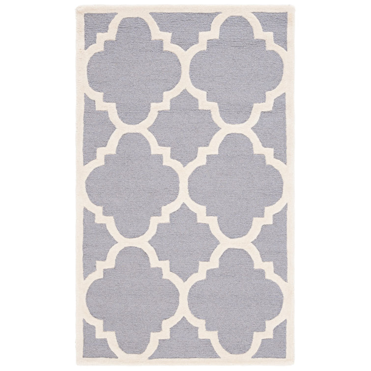 Cannen Hand Tufted Wool Geometric Rug