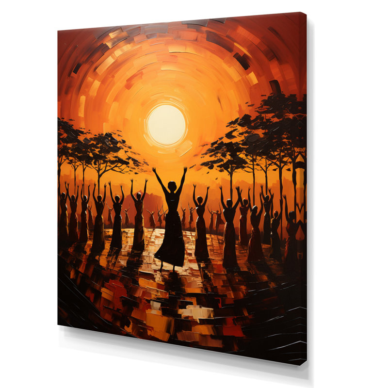 «Landris African Savannah Melody III», reproduction sur toile, H 32 po x l 24 po x P 1 po