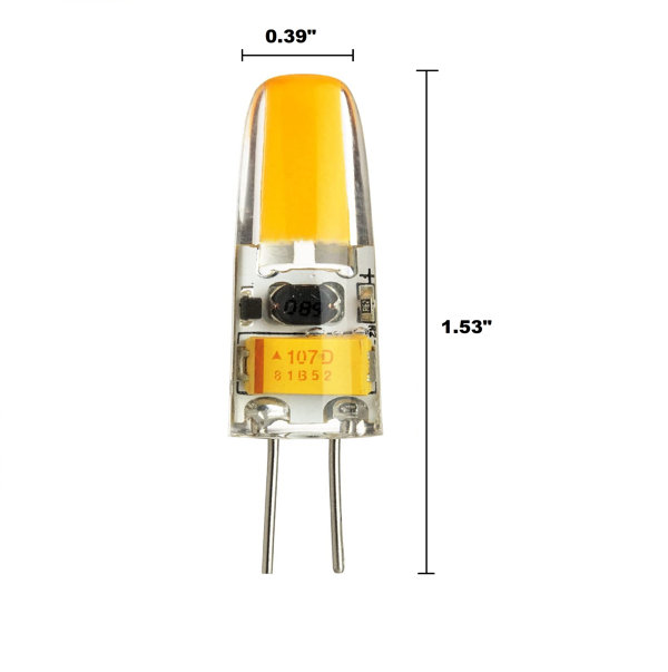 Sunlite 25-Watt EQ Cool White G9 Pin Base LED Light Bulb (6-Pack) in the  General Purpose Light Bulbs department at