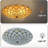 Elegant 4-light 20" Tiffany Stained Glass Flush Mount Ceiling Light