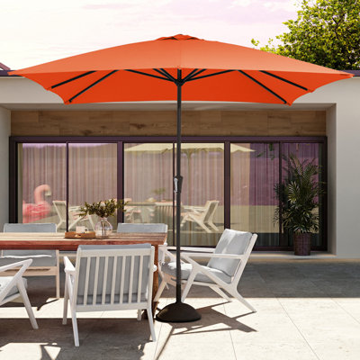 Parasol de marché rectangulaire 120 po x 96 po Berlena