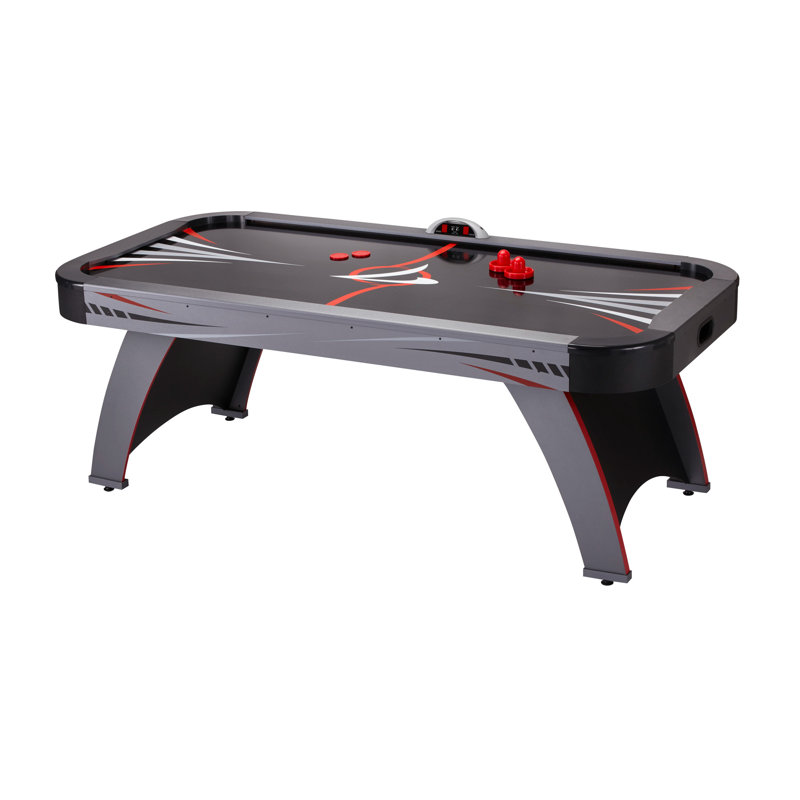 Fat Cat 83" 2 -Player Air Hockey Table with Digital Scoreboard and Lights