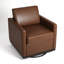 Fauteuil rembourré pivotant-400784219
