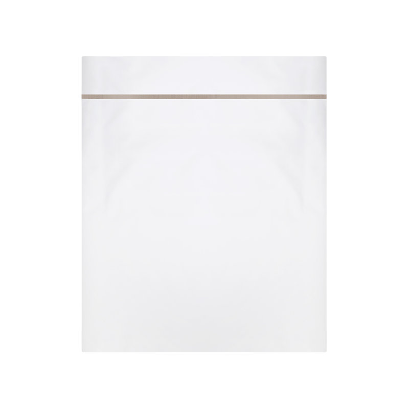 Athéna Flat Sheet, Twin Flat Sheet, Kaki