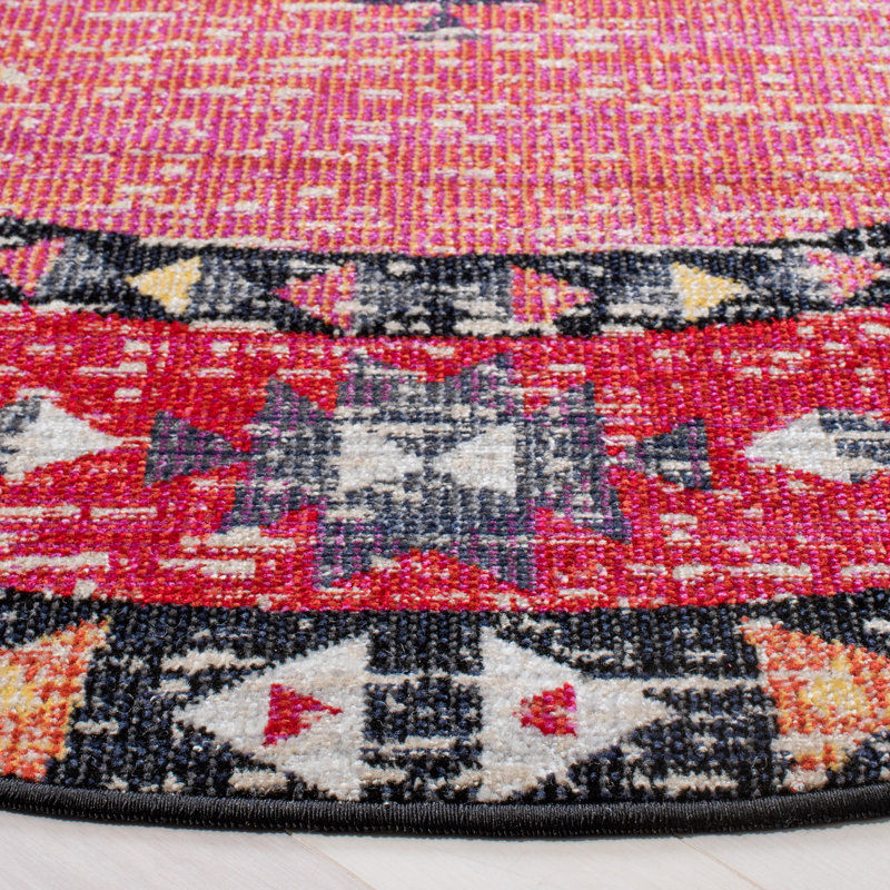 Tapis intérieur / extérieur Lilia 200 Southwestern, Tapis de couloir 2 pi 3 po x 8 pi