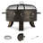 Round Steel Smokeless Fire Pit