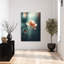 " Petal Serenity Contemporary Elegant Modern Flower Nature Wall Art Print " Print-1107949150