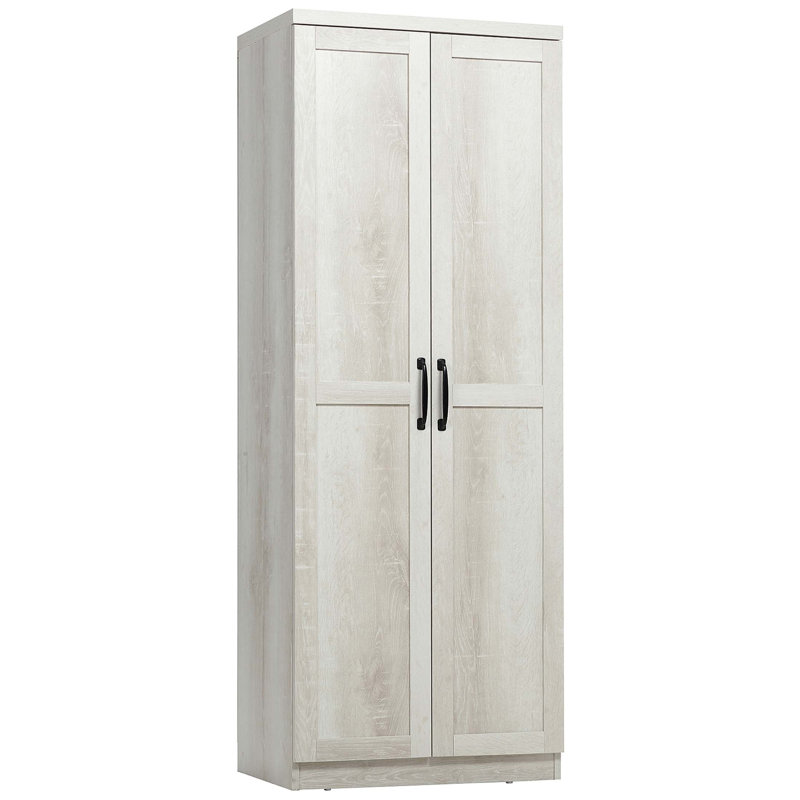 Freestanding 63-Inch Kitchen Pantry With 5-Tier Shelving And 2 Adjustable Shelves For Efficient Storage And Organization