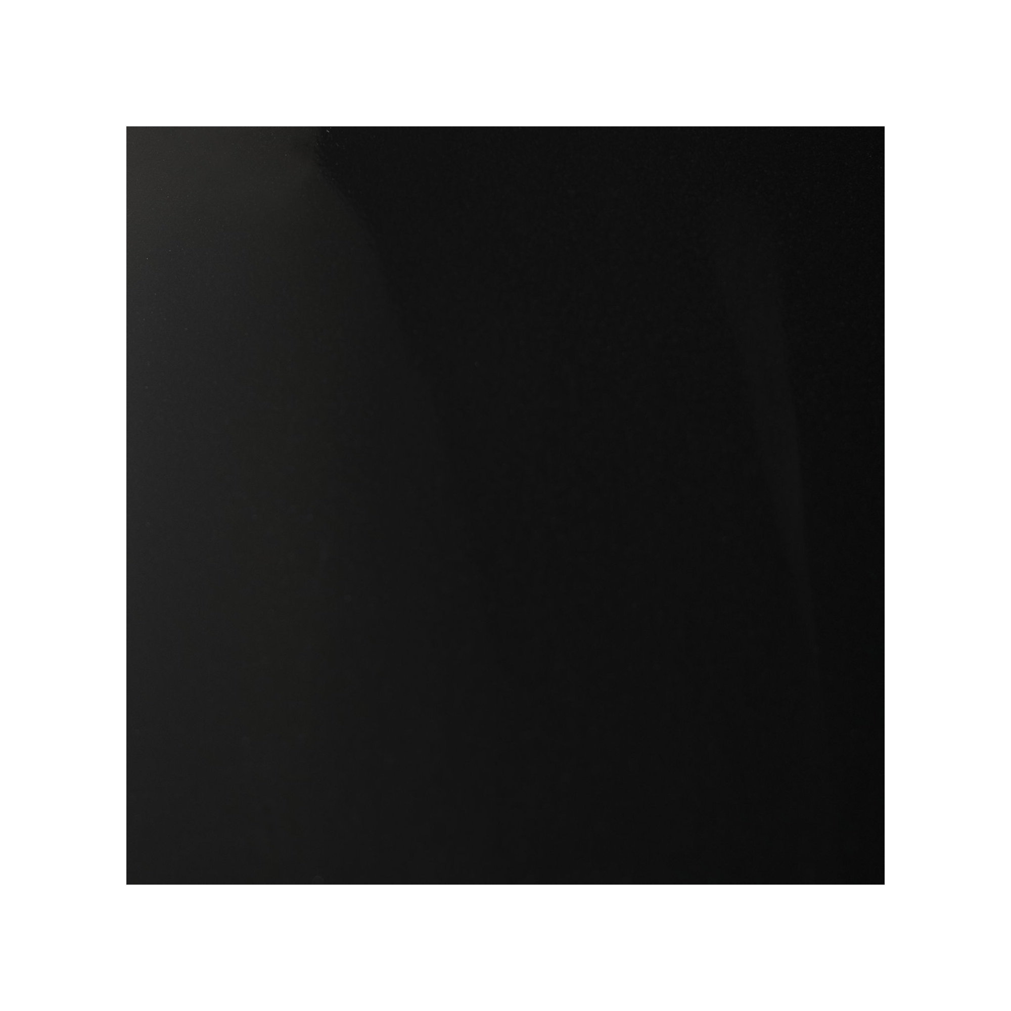 Sumatra Single Light Ceramic Flush Mount, Gloss Black, LED (Integrated)