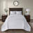 Reversible Bedspread Set White Queen