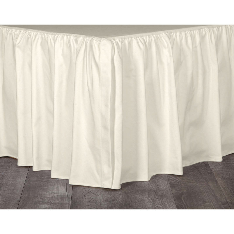 Jupe de lit 15 po, Crème, 15", Grand