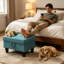 Repose-pieds rembourré en flanelle avec repose-pieds Athiste-1662927492