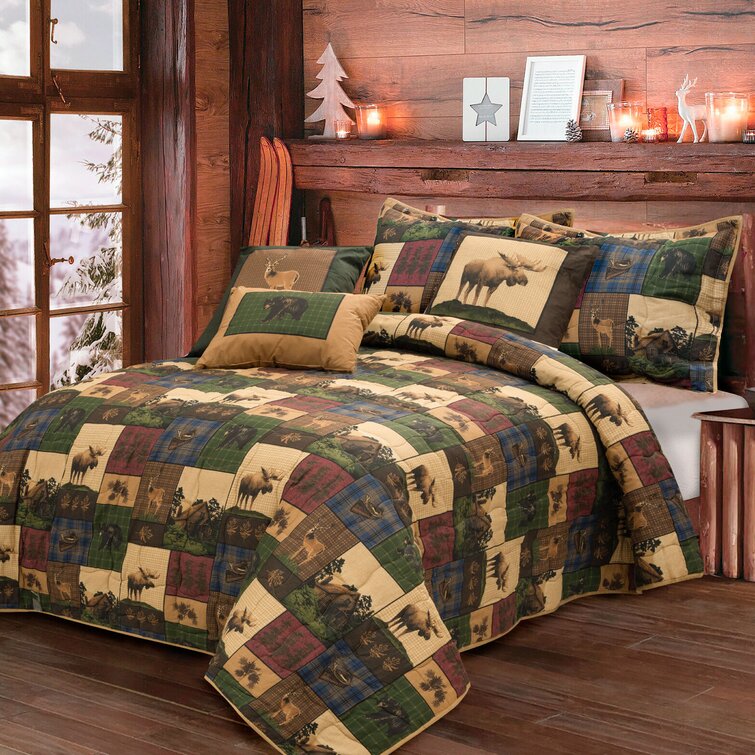 Millwood Pines Clough True Grit The Lodge 100% Cotton Rustic Cabin ...