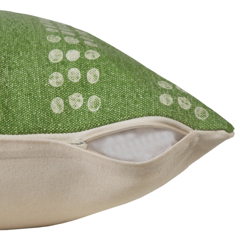 Housse de coussin décoratif à rayures 100% coton tissé à la main Coastal, Housse de coussin seulement - sans coussin