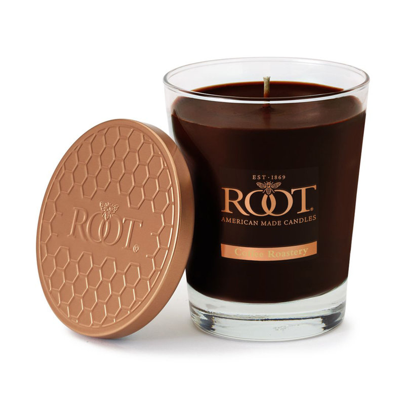 Root Candles Coffee Roastery 10.5 oz Glass Jar Candle