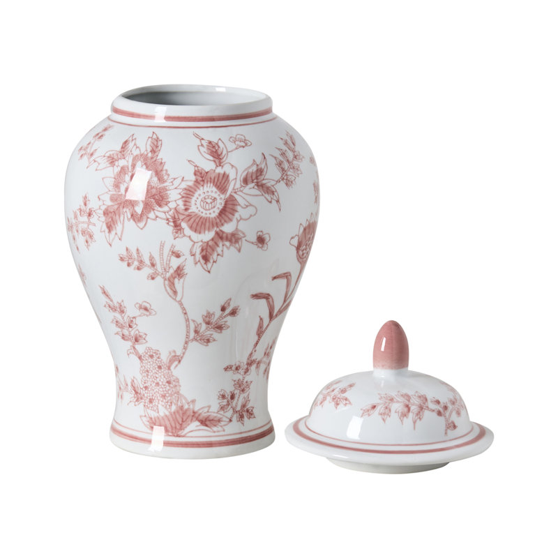 Handmade Porcelain Ginger Jar