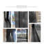 Porte escamotable et isolante en aluminium Luvindow