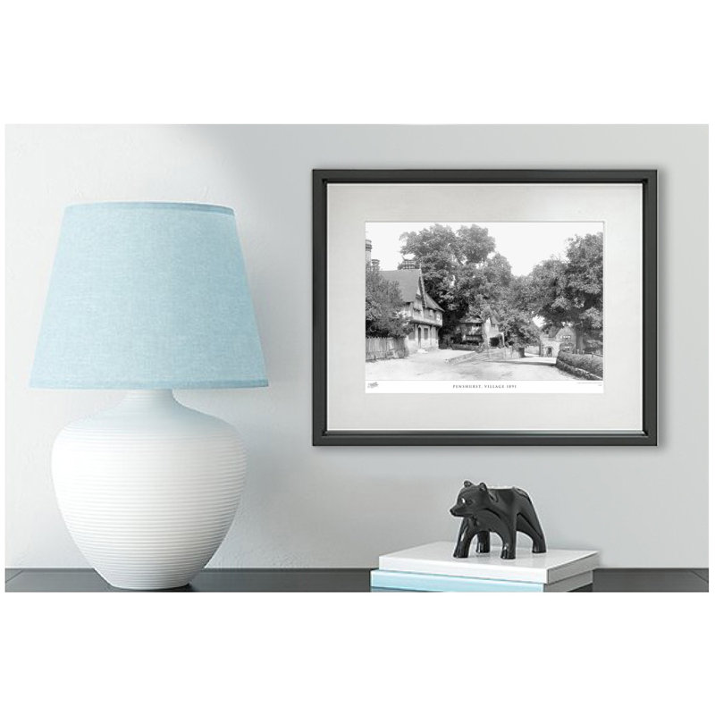 Penshurst, Village 1891 by Francis Frith - Single Picture Frame Print, 60cm H x 80cm W x 2.3cm D