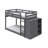 Bunk Bed W/4 Drawers & 3 Compartments