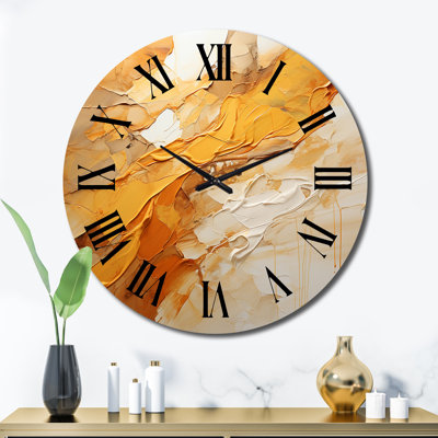 Dahquan Metal Wall Clock