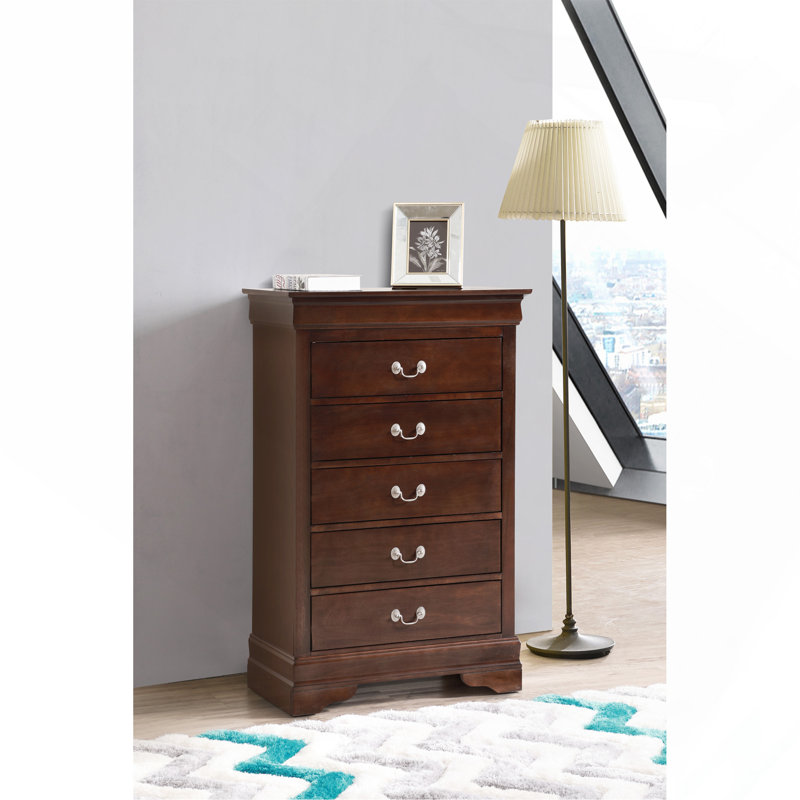 Commode Louisphillipe G02125-CH, cappuccino, Cappuccino