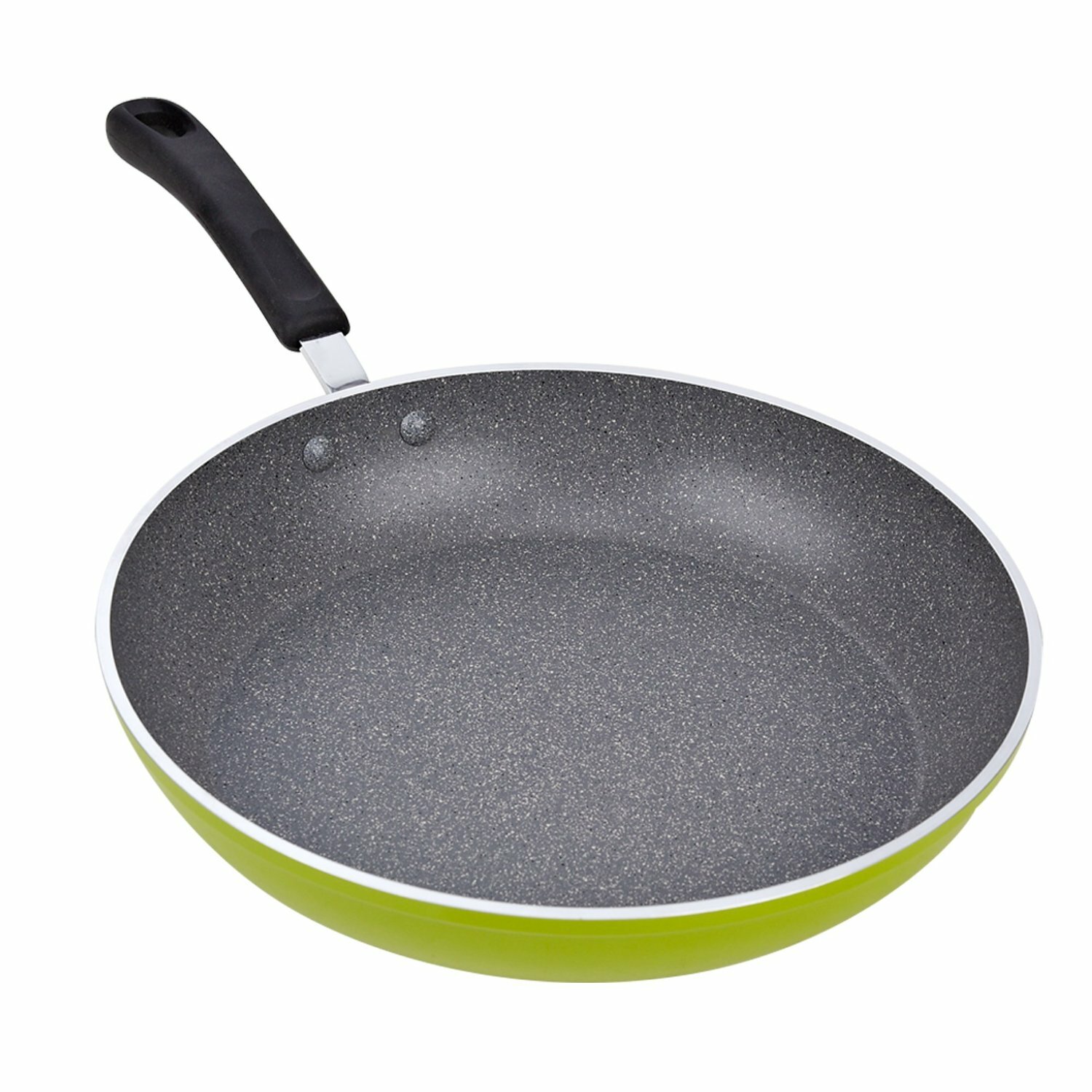 Cook N Home Hard Anodized Nonstick Saute Fry Pan 12 with Lid - Black