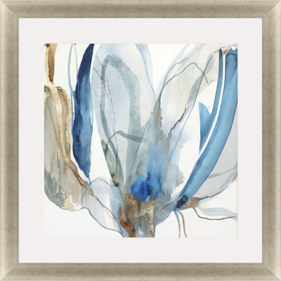 «Refined I», reproduction d'art encadrée dorée