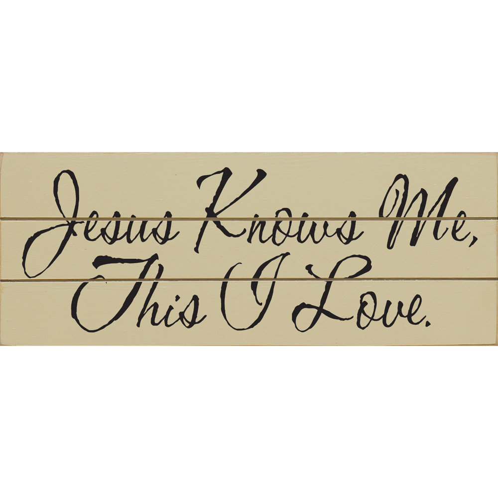 Handmade Traditional Religious & Spiritual Wall Decor on Solid Wood Winston Porter