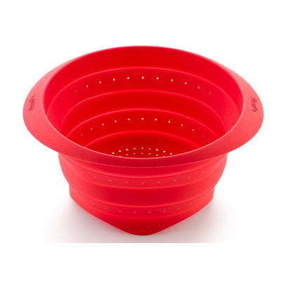 Passoire en silicone brillant