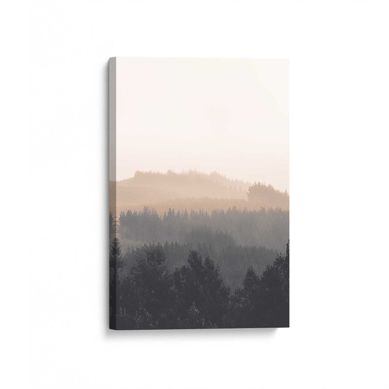 Impression sur toile Forest Veil, H 12 po x l 8 po x P 1,25 po, Toile tendue