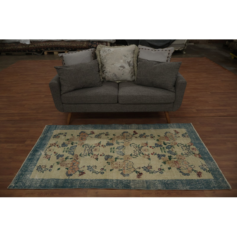 Tapis turc rétro vieilli 4 x 6