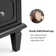 Amberlyn 27.2'' H Traditional  2-Drawer Nightstand with Built-In Outlets and Solid Wood Legs and Open Shelve