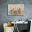 «Grasses and Basquets Dark» par Silvia Vassileva, art mural sur toile, 26 po x 18 po