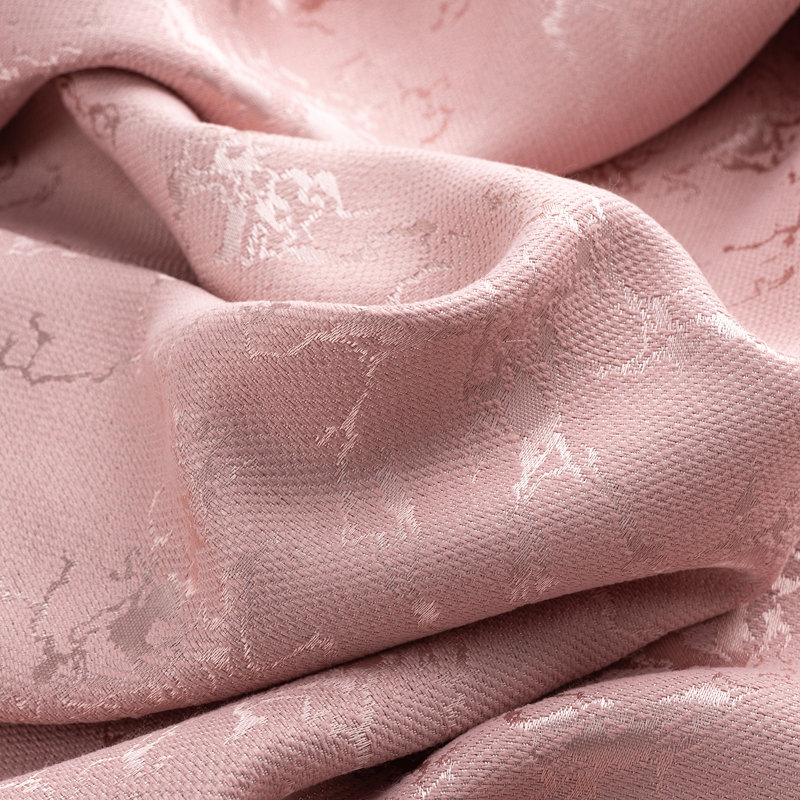 Cosmo Shimmer Window Curtain Set, Blush